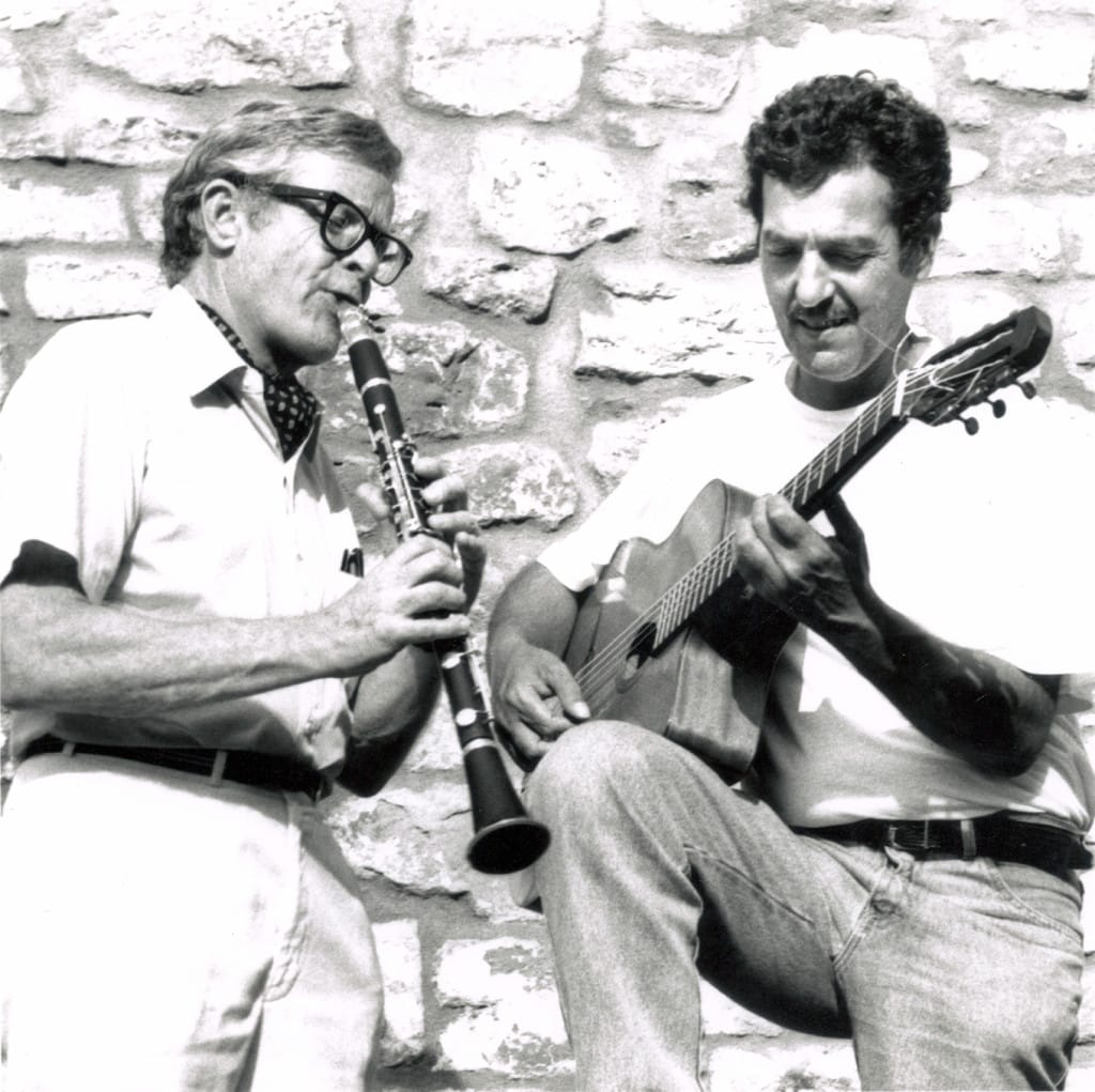 Fapy Lafertin and Le Jazz 5 Fapy Lafertin and Bob Wilber