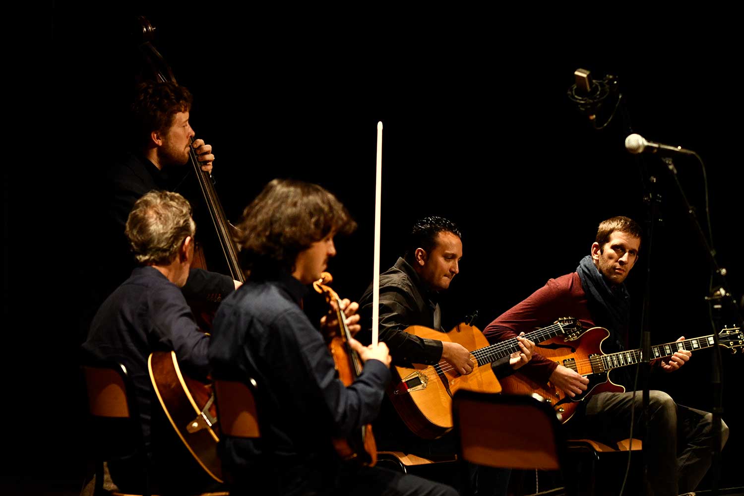 Tcha Limberger Trio with Mozes Rosenberg & Sebastien Giniaux Tcha Limberger Trio with Mozes Rosenberg & Sebastien Giniaux