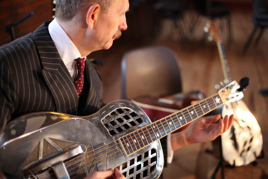 Martin Wheatley with National Steel Guitar