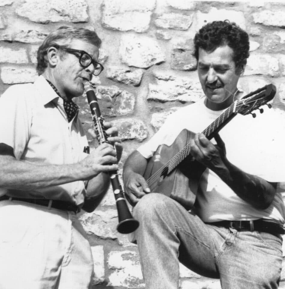 Fapy Lafertin and Bob Wilbur