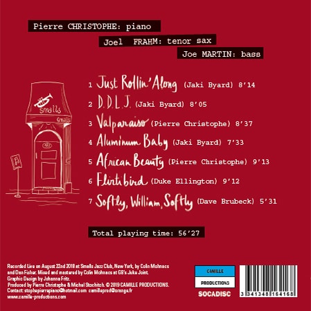 Live at Smalls Rear cover