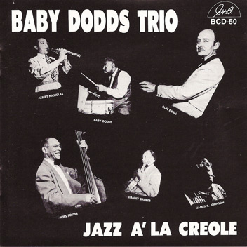 Jazz a la Creole CD front cover