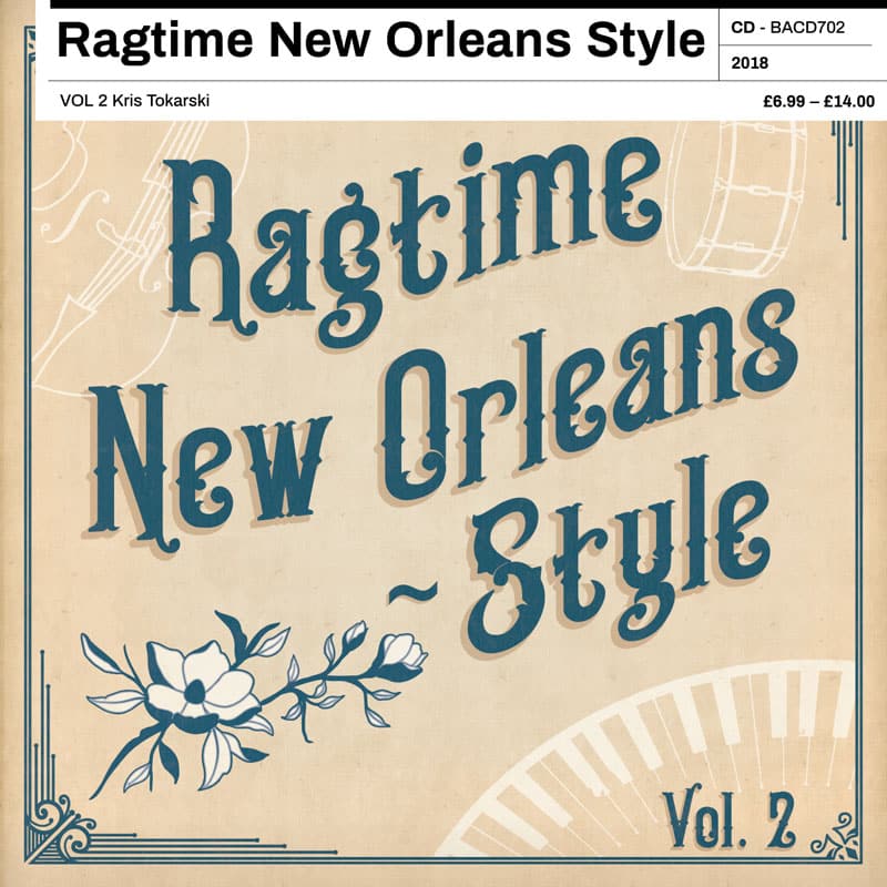Ragtime New Orleans Style Vol2 front cover