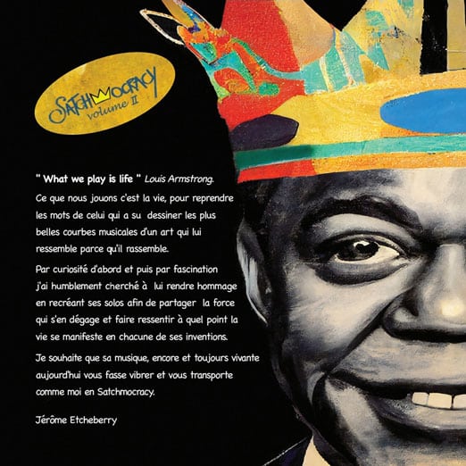 Satchmocracy Vol 2 rear cover