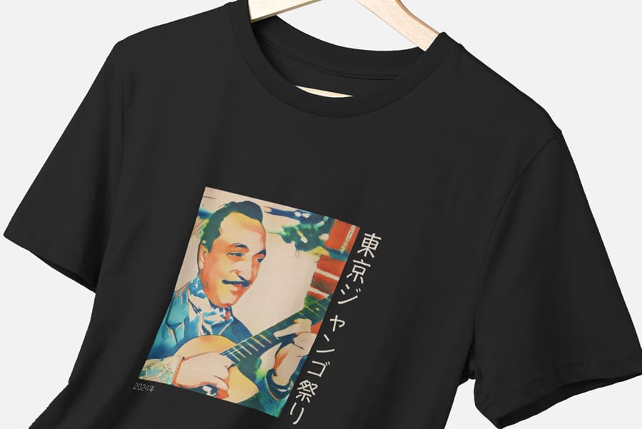 Django Tokyo fest t-shirt hanger
