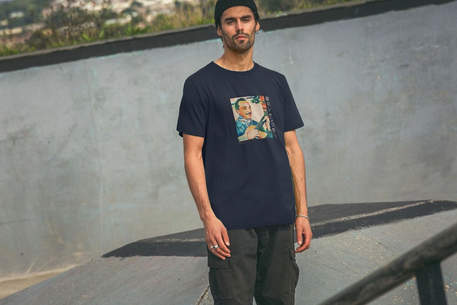 Django Tokyo fest t-shirt model black