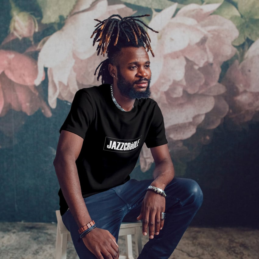 Jazzcreole T-shirt model men's