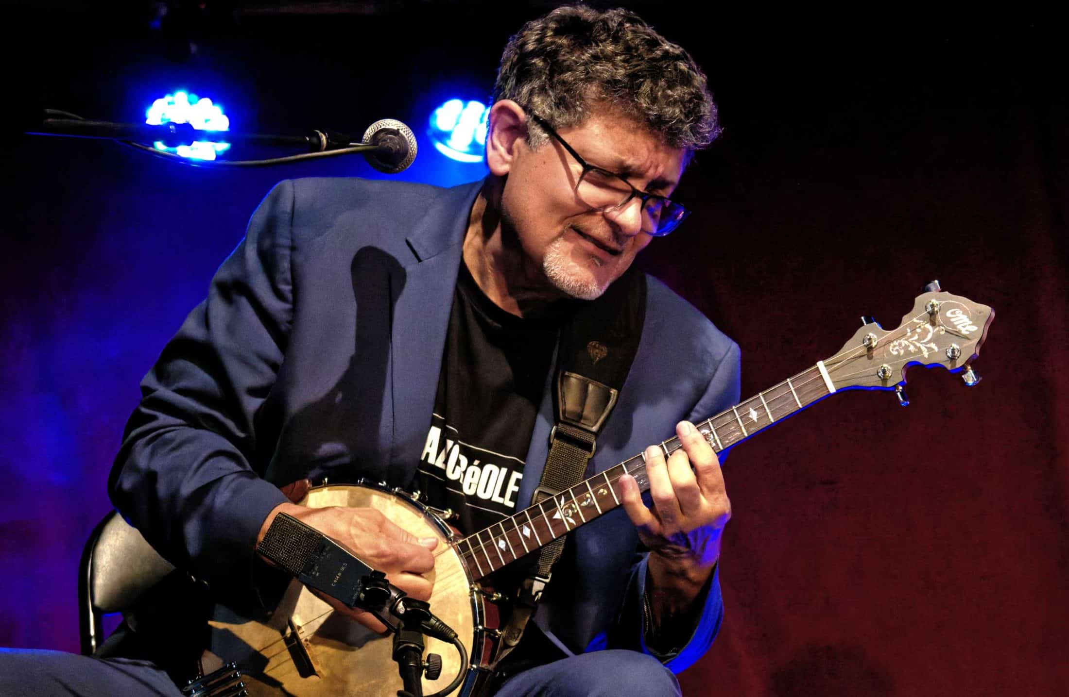 Don Vappie onstage at Edinburgh festival