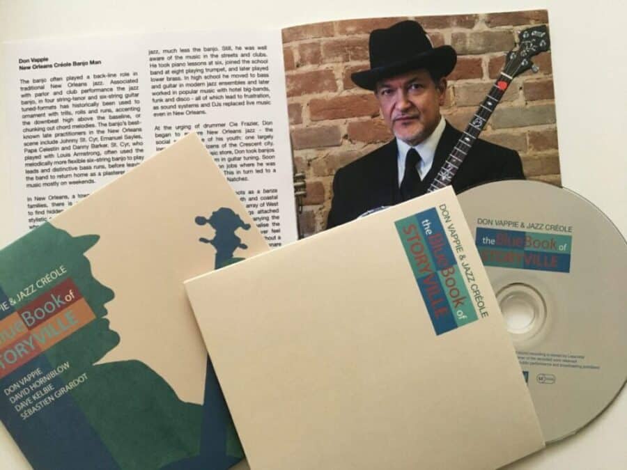 CD REVIEW. The Blue Book of Storyville in Bebop spoken here 19 CD layout Blue Book of Storyville